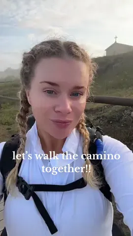 day 2 walking the camino de Santiago timestamped !! 💃🏼 22 miles of energy brought to you by @David Protein & @Nuun Hydration #eurosummer #backpacking #backpackingeurope #caminodesantiago #camino #caminocoastal #portugal #travel #traveltiktok #bostonma #boston #outdoorlife #hotgirlwalk 