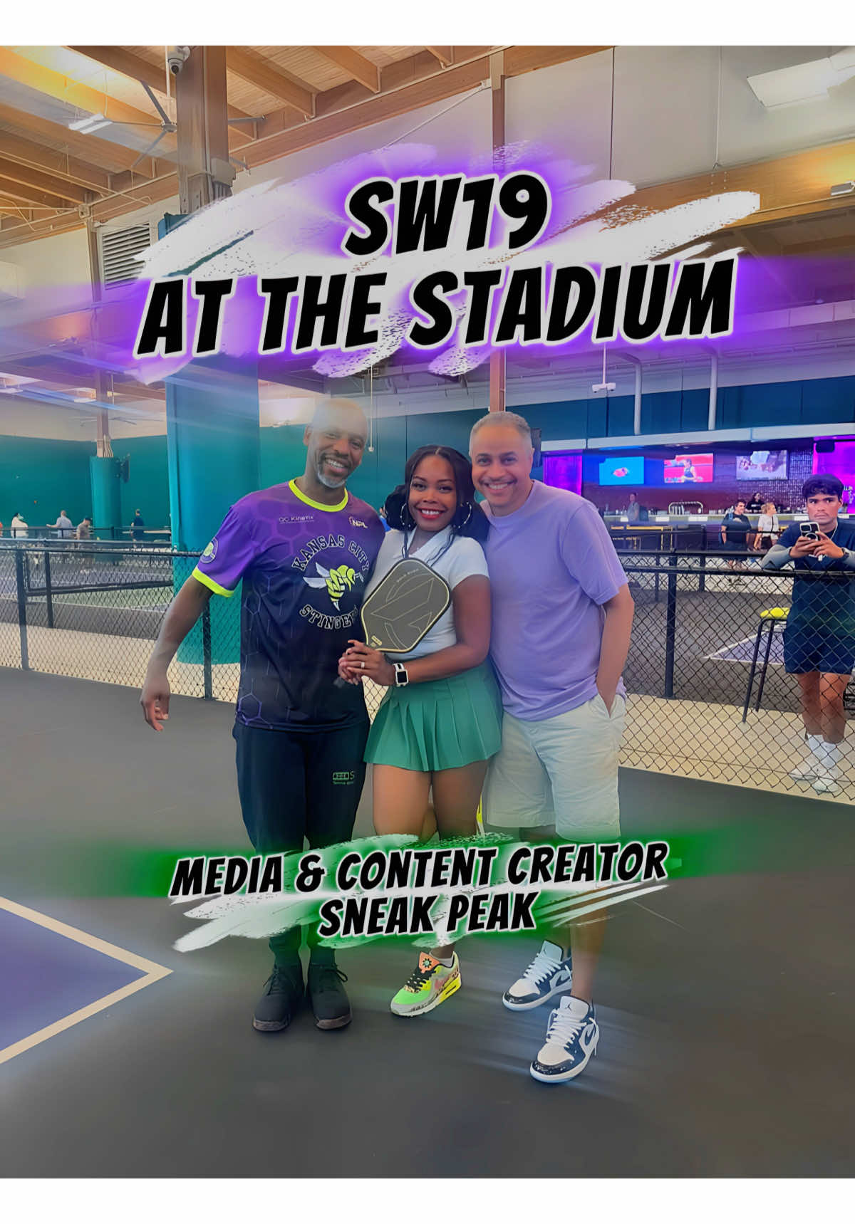 🏓 🎾Professional Pickleball. Food. Cocktails. Community. 🎉Grand Opening Vibes! Kansas City just leveled up the game with SW19 at the Stadium — the new premier pickleball destination and official home of the Kansas City Stingers! 🐝🔥 This isn’t just a place to play — it’s a whole vibe. Think: next-level courts, cocktails, and chef-driven eats by the amazing Chef Keeyoung Kim 👨‍🍳🍹🍕. From casual hangs to private events, they’ve got it all covered. Brought to life in partnership with Community Builders of Kansas City (CBKC) , Emmett Pearson Jr., @thedarylwyatt, and Julie Gibson, SW19 is here to grow the game and the community 💪🏽 🖤🤎 Get ready for exciting matches, tasty bites, and unforgettable KC energy. Trust me, you’re gonna want to check it out! See you on the court! 😉 📍SW19 at the Stadium 9119 E 39th Street Kansas City, MO 64133 #SW19KC #KansasCityPickleball #KCStingers  #BlackOwnedBusinesses #KCEvents #GrandOpeningVibes #ThingsToDoInKC #PickleballParty #SW19AtTheStadium #DJDiamondDivaSentYou