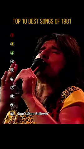 Which song do you think should be #1? #top10 #bestsong #song #Music #80smusic #1981 #Flashback 