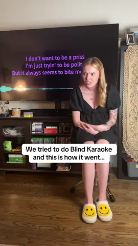 totally jinxed myself by making fun of Chris for not knowing this iconic Victorious scene #blindkaraoke  #gwizzlecarjams 