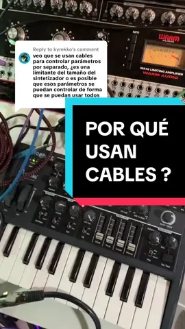 Replying to @kyrekko  era muy larga la explicación como para ponerla en un comentario #produccionmusical #proaudio #synth #sintetizador 