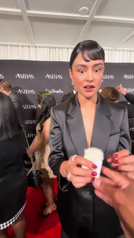 #courtneyeaton star of @yellowjackets chats with us on the red carpet at the 2025 #astratvawards
