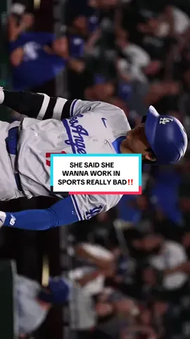 This is your sign go work in sports‼️🤩 #sports #workinsports #womeninsports #sportsjobs #sportsindustry #MLB #mlbtiktok #videographer #videography #sportsmedia #miami 