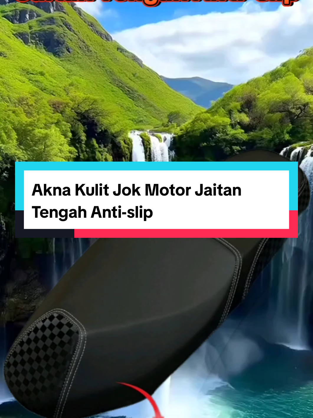 Akna Kulit Jok Motor Jaitan Tengah Anti-slip #SarungJokMotor #SarungJokKulit #JokMotorAntiSlip  #AksesorisMotor #SarungJokAKNA #JokMotorStylish  #SarungJokVario #SarungJokNmax #SarungJokBeat  #ModifikasiMotor #MotorKeren #InteriorMotor  #JokMotorCustom #AksesorisMotorMatic #AKNAOfficial #racuntiktok #belilokal #wibgajian #CapCut 