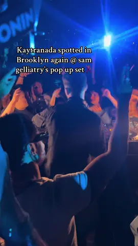 didn’t get good footage of the openers but shoutout tatie, kylefornow & zillions for great sets as well🙏🏾@Sam Gellaitry @KAYTRANADA #nyc #djset #assumptions #assumptionschallenge #kaytranada 