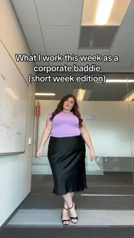 Short weeks are always good!  #fyp #viral #plussize #OutfitsOfTheWeek #smallcreator #outfitinspo #plussizeedition #plussizefashion #corporatelife ##corporategirlies##corporatebaddie