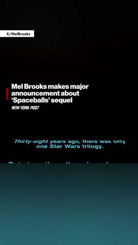 Mel Brooks confirmed Thursday that he’s returning as Yogurt in the upcoming “Spaceballs” sequel, set to hit theaters in 2027.