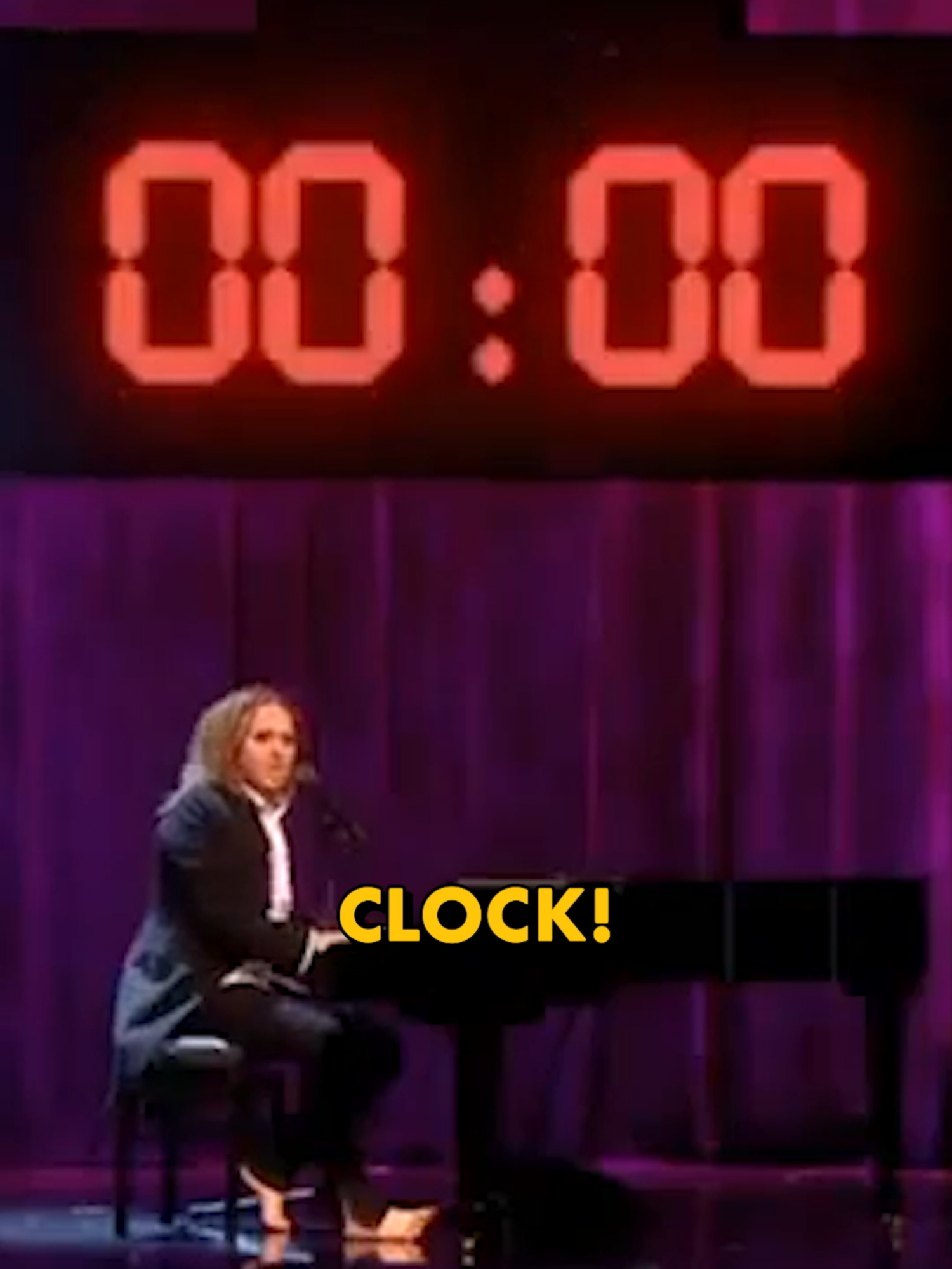 🎹🕒 Throwback to performing the “Three Minute Song” on the Royal Variety Show in 2011!  Done in 3! 🎯 #DigitalHouseOfTimothy  #Backstory #ThreeMinuteSong