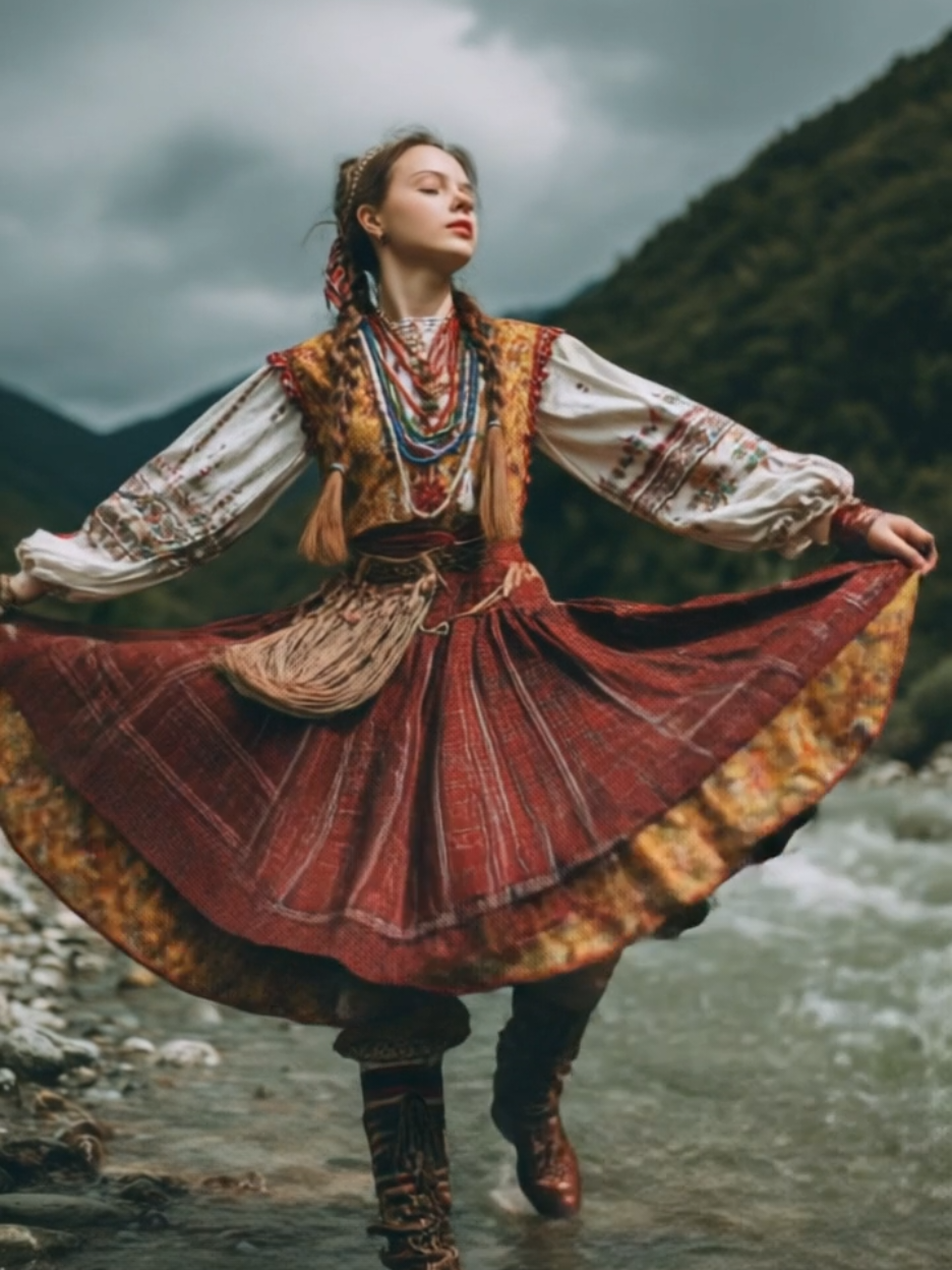 Я піду до річеньньки. Обожнюю творчість @Іванка Червінська #гуцулка #ukrainianwoman #вишиванка #українськийконтент #ukrainegirl #карпати #українськамузика #українськажінка 