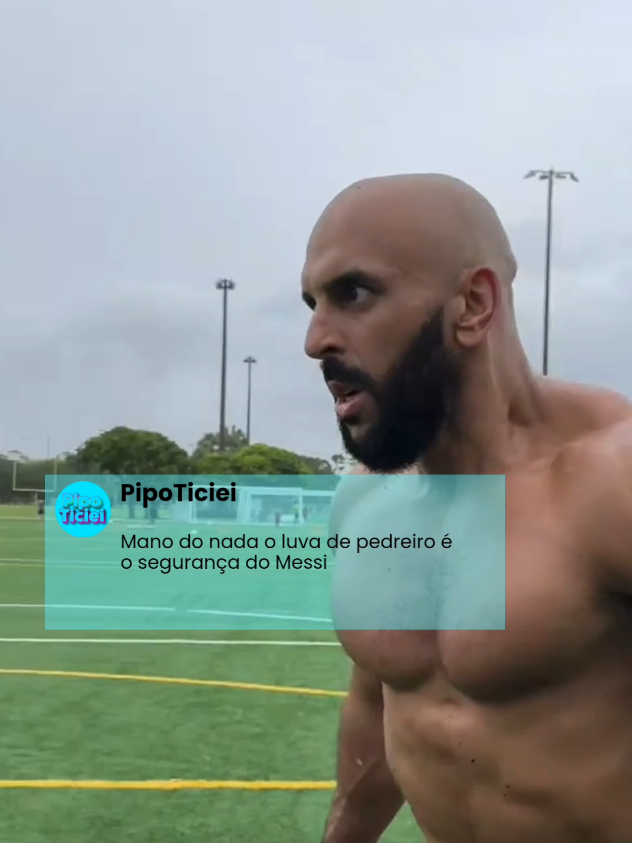 Luva de pedreiro é o segurança do Messi #luvadepedreiro #messi #football 