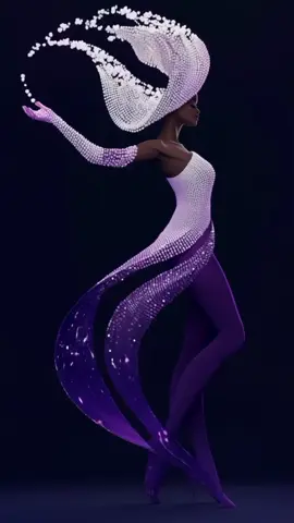 Purple vibe #aiwomen #aiart #beautifulwomen #aianimation #aifashion 