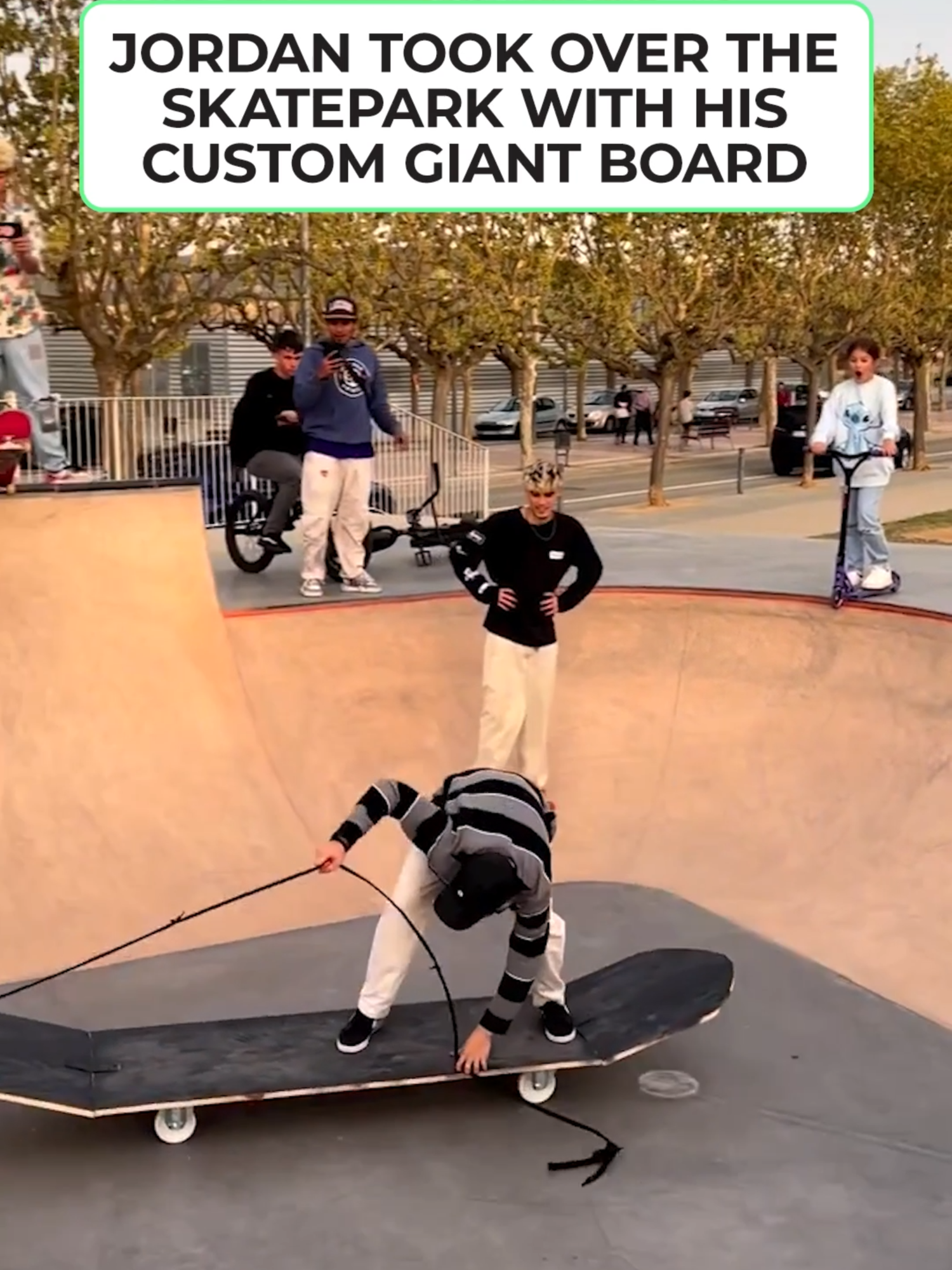 Is that street legal? (@jordanzapatillas) #highlight #viral #skate