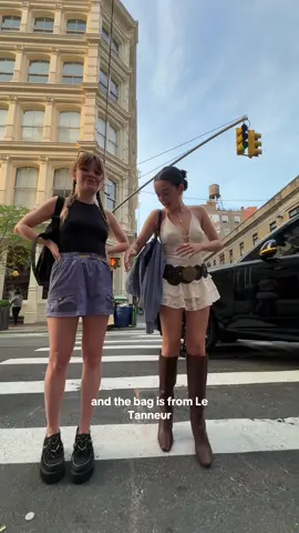 We are soooo back with the fit checks! ily @alex  @asos @Dolce Vita Footwear @windsorstore @Edikted @Le Tanneur @Free People  #nyc #fitcheck #nycstrangers #bestfriend 