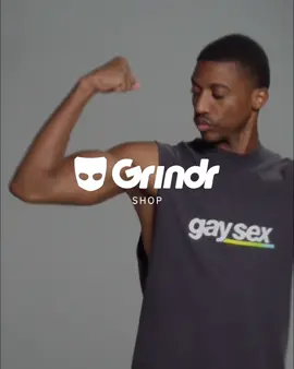 designed to turn heads. made to be taken off. summer 2025 essentials by Grindr. shop.grindr.com 