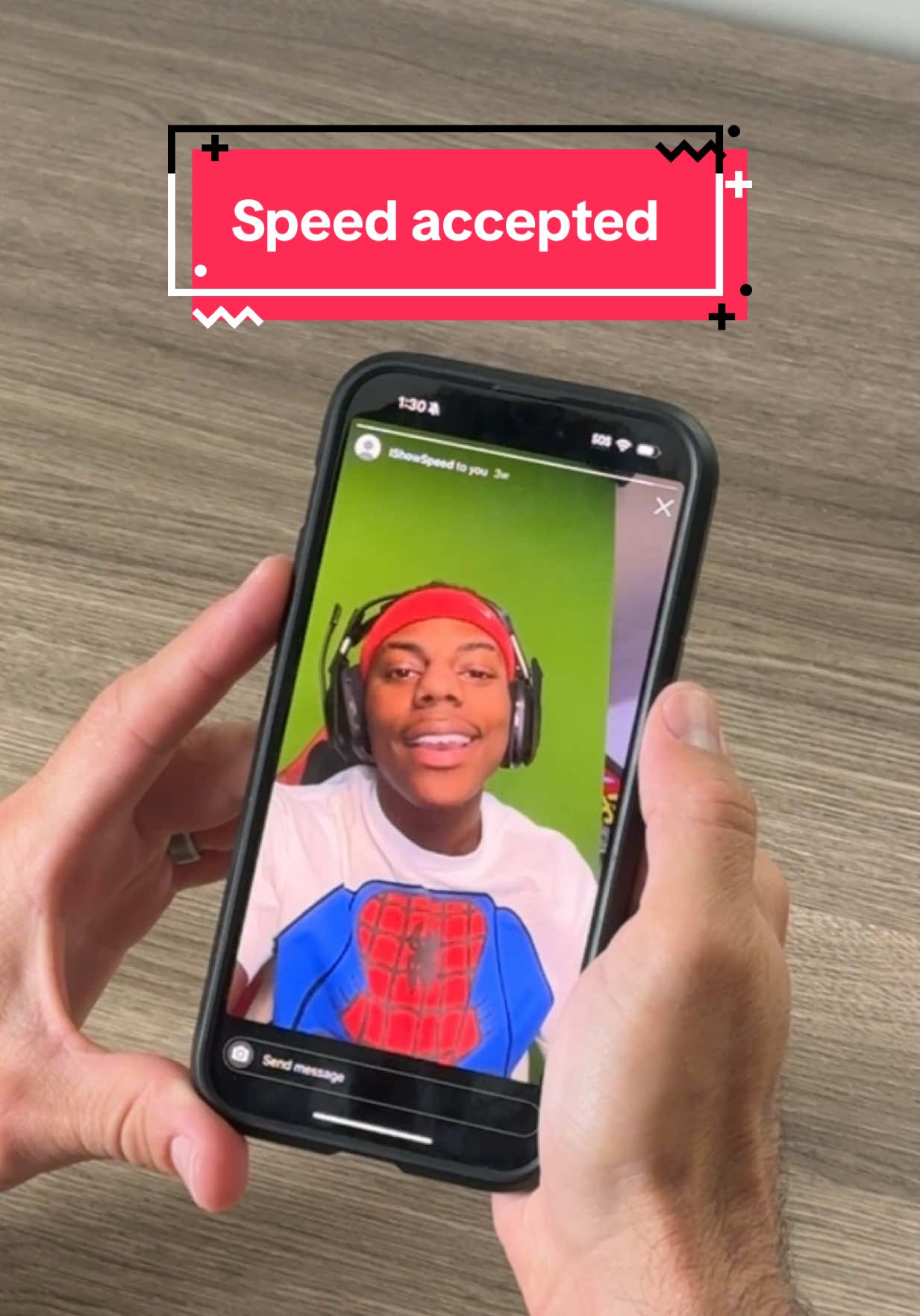 It’s happening. Comment who you think will win. @IShowSpeed or me?