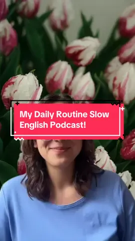 Talking about my Daily routine💙 #englishteacher #englishlistening  #englishpractice 