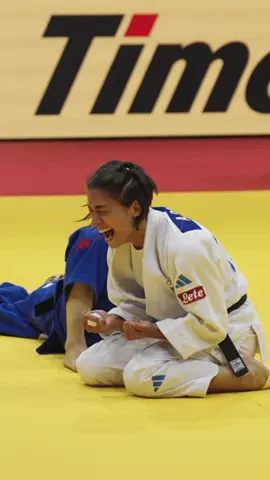 Collection complete! 🥉🥈🥇 Gold finally joins the team! 🇮🇹 Follow all the action on JudoTV.com 💻 #WorldChampion #JudoWorlds #Budapest #Hungary #WJT #Judo #IJF #Sport #RoadToLA2028