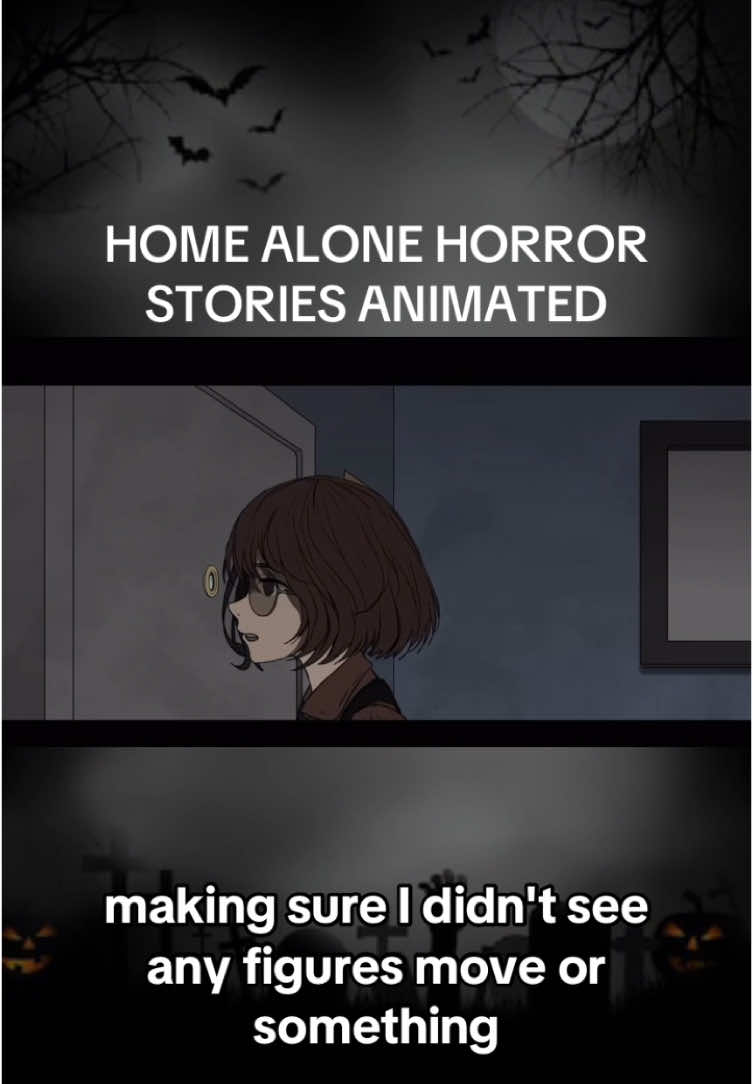 HOME ALONE HORROR STORIES ANIMATED #fyp #scarystories #horrortok #creepy #mjvanimations #animatedstories #homealone #creatorsearchinsights 