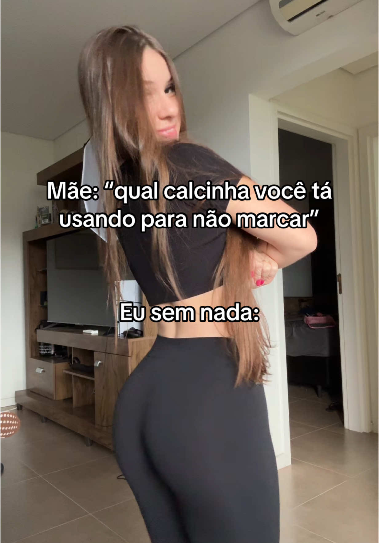 O truque para não marcar na legging 