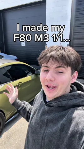 I made a 1/1 F80 M3… 