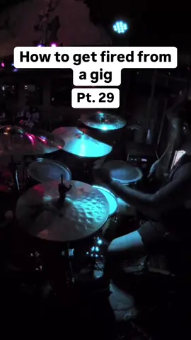 🥁🤡 @Skylines and Satellites  Cymbals left to right:  15” K Fat Hats  20” A Custom Crash  23” K Sweet Ride  19” A Ultra Hammered China  @Zildjian Company @Vic Firth @Gibraltar @Low Boy Custom Beaters @Alclair Audio #drums #drummer #band #live #prank #fail #spongebob 