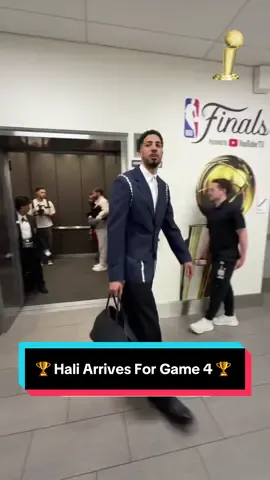 Haliburton arrives for game 4 🤩‼️ #NBA #Basketball #TyreseHaliburton #Pacera #IndianaPacers 
