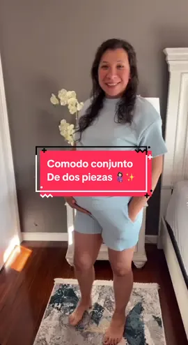 Respuesta a @Marilú lievanos Cómodo conjunto de dos piezas 🤰🏻✨ (no es ropa de maternidad lo puedes usar si no estás embarazada a mi se me hizo súper cómodo) #outfitembarazada #outfitsummer #outfitideas #twopieceset #2pieceset #loungewear #loungeset #confortableoutfit #summeroutfit #Summer #ootds #cuteoutfits #shortoutfits #valuefinder #valuefindersets #viral #setdedospiezasdemujer #ropademujer #comodidad #TikTokShop #tiktokshopmademebuyit 