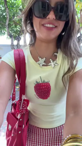 @White Fox Boutique is this a raspberry or a strawberry? #OOTD #debate also my shoes are @Jeffrey Campbell 