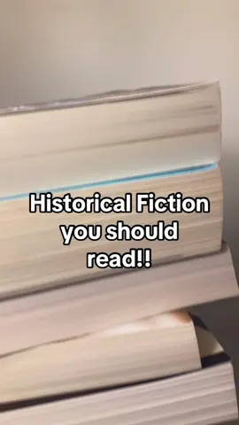 Historical fiction books I think you will like to read! #BookTok #bookrecs #historicalfiction #books 