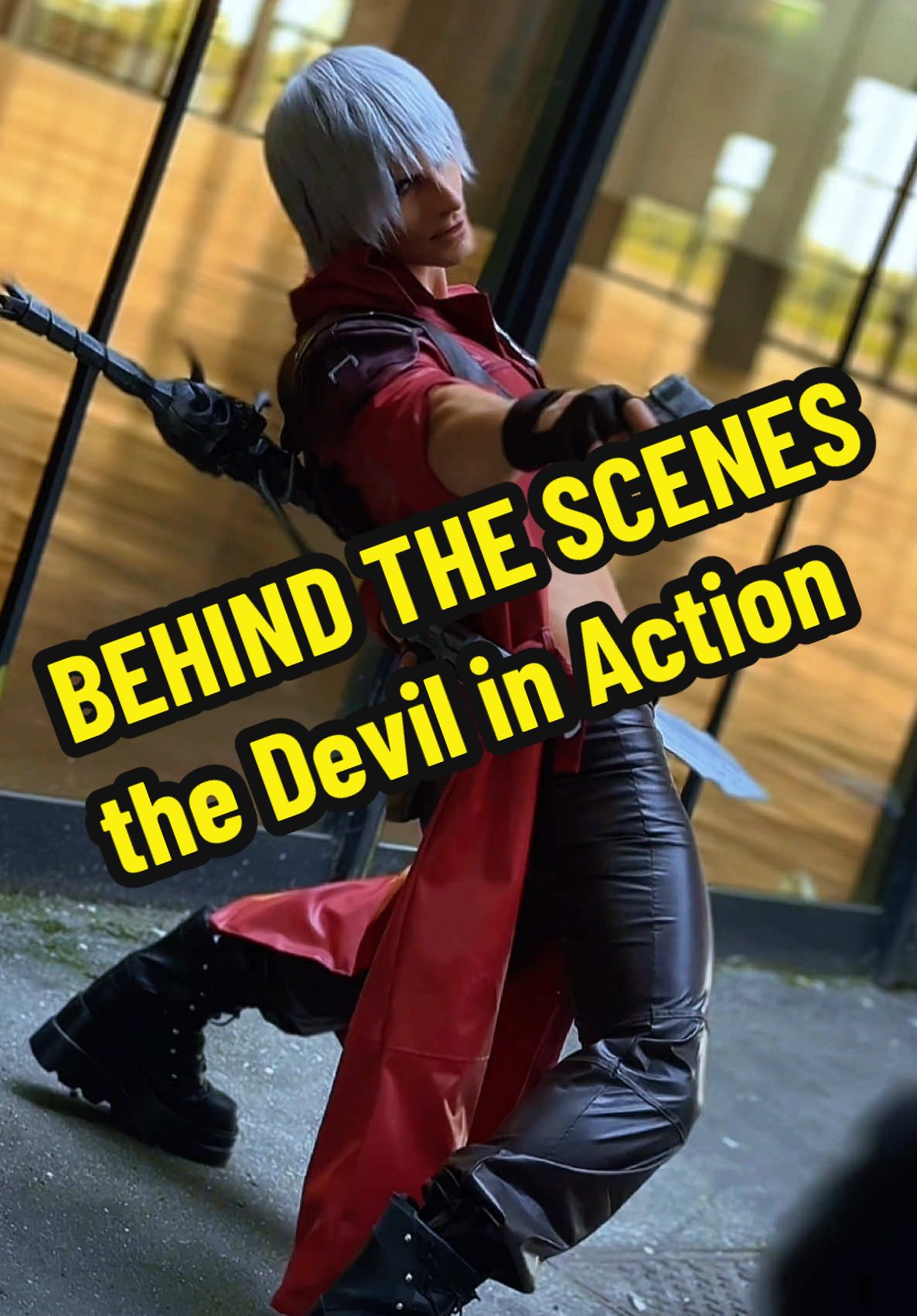 You know I work better with Music.. and the Best is YET to COME! 👀😈❤️‍🔥 Photos by @mederophotos  . #dantecosplay #rebellion #DanteDevilMayCry #taryncosplay #デビルメイクライ #dante #photoshoot 