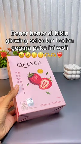 glowing sebadan badan cuma rutin minum ini 🤪😚 #qelseabeautycollagen #qelseabeauty #qelseacollagendrink #guncangpromo66 