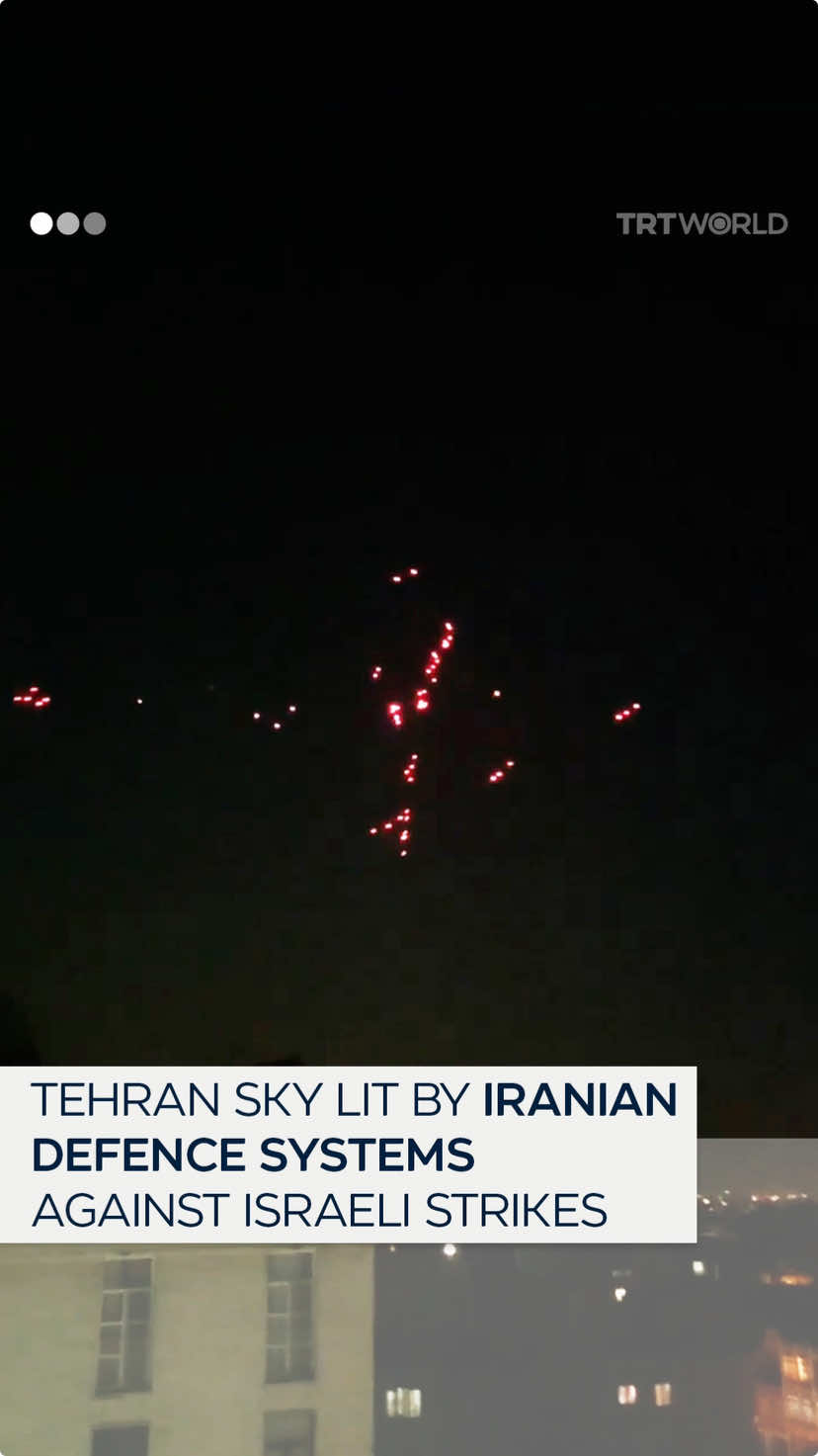 Iran's air defense capabilities have kicked into full gear as Tehran responds to Israel's latest aggression against its capital city.