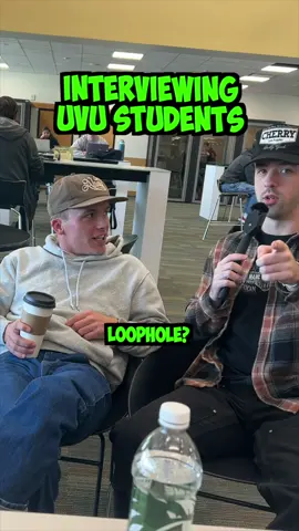 What’s your favorite loophole? #utah #utahvalleyuniversity #uvuinterview 