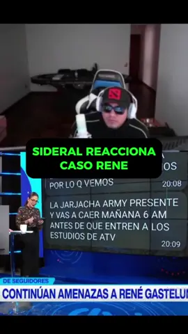 SIDERAL REACCIONA A RENE #sideral #beba #jarjacha #army 