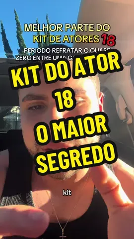 Kit do ator 18 #academia #musculação cabergolina