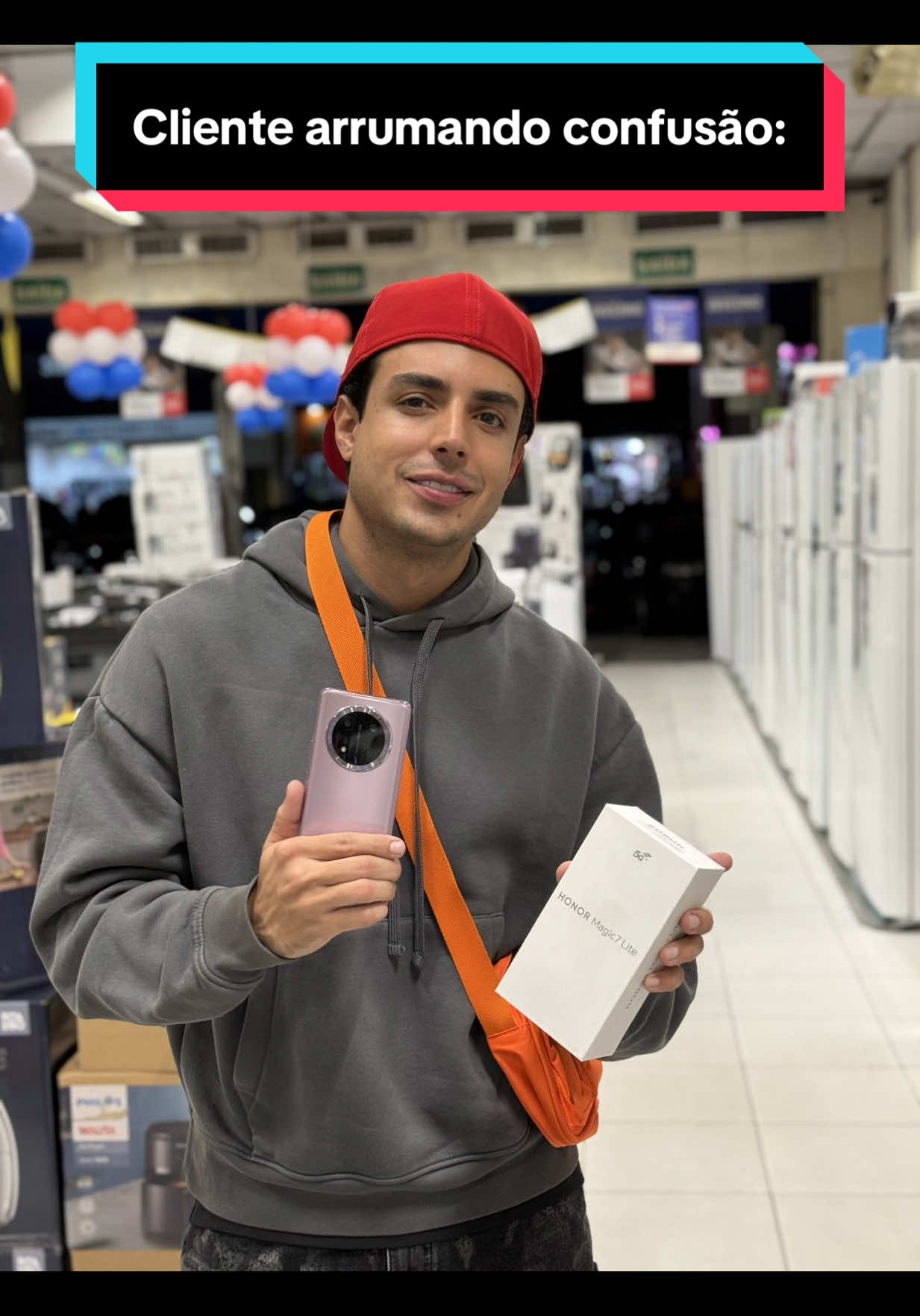 Já aconteceu com você? 😂 A melhor resposta é mostrar que somos inteligentes, assim como o HONOR Magic7 Lite. O celular que dura o dia todo  de bateria, porque tem 6600mAh, e ainda é resistente a queda e água. Ta esperando o que, garanta já o seu! 🤍 #HONORMobileBrasil #HONORMagic7Lite •publi