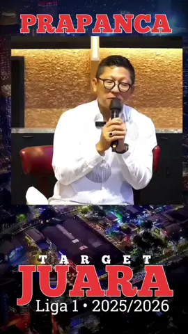 Prapanca : Persija, Target Juara Liga 1 Indonesia Musim 2025/2026
