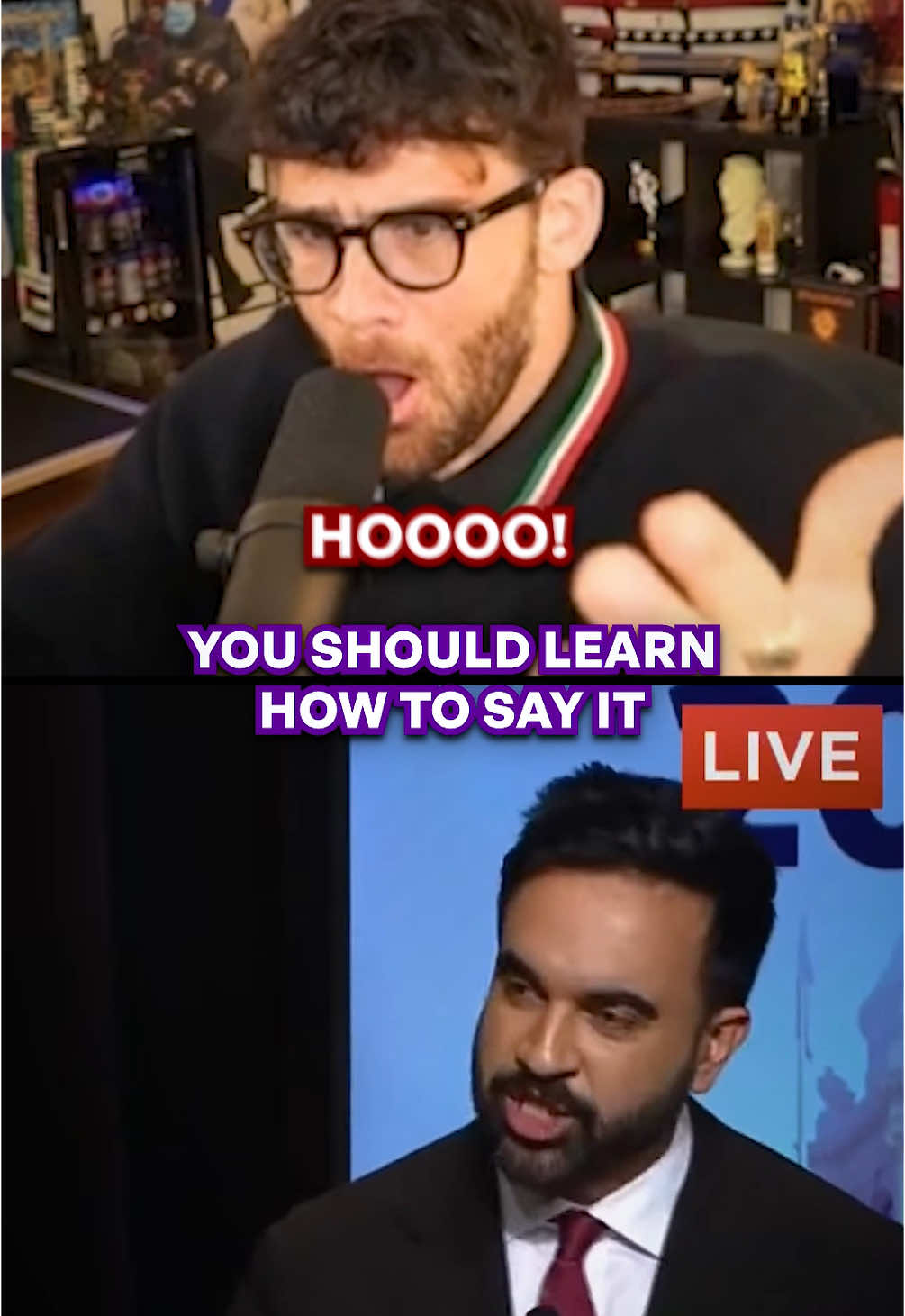 “I’ve never had to resign in disgrace.” Zohran Mamdani calls out Cuomo over his multiple disqualifiers and corrects him on how to pronounce his name #hasanabi #zohran #cuomo #nyc 