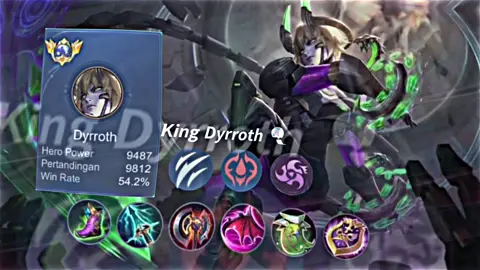 Ini kah yang dinama kan dyrroth late game ? 🤫😱 #mobilelegends #GamingOnTikTok #dyrrothtiktok #fypviralシ 