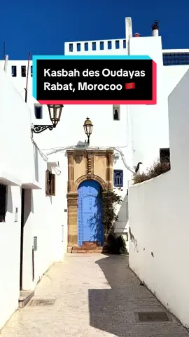Kasbah des Oudayas Rabat, Morocoo 🇲🇦 #moroccan #morocco #morocco🇲🇦 #morocco🇲🇦المغاربة #moroccotravel #moroccotiktok #moroccotravels #rabat #rabatmorocco #travelvideo #kasbah #kasbahoudaya 
