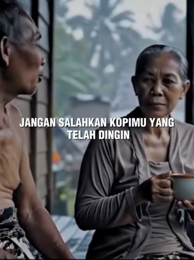 jangan salahkan kopimu yang telah dingin  #CapCut #templatecapcut #ai #veo3 #gemini #googleveo3 #katakata #storytime #bahanswmu #trending #fyp #liriklagu #takpernahternilai 