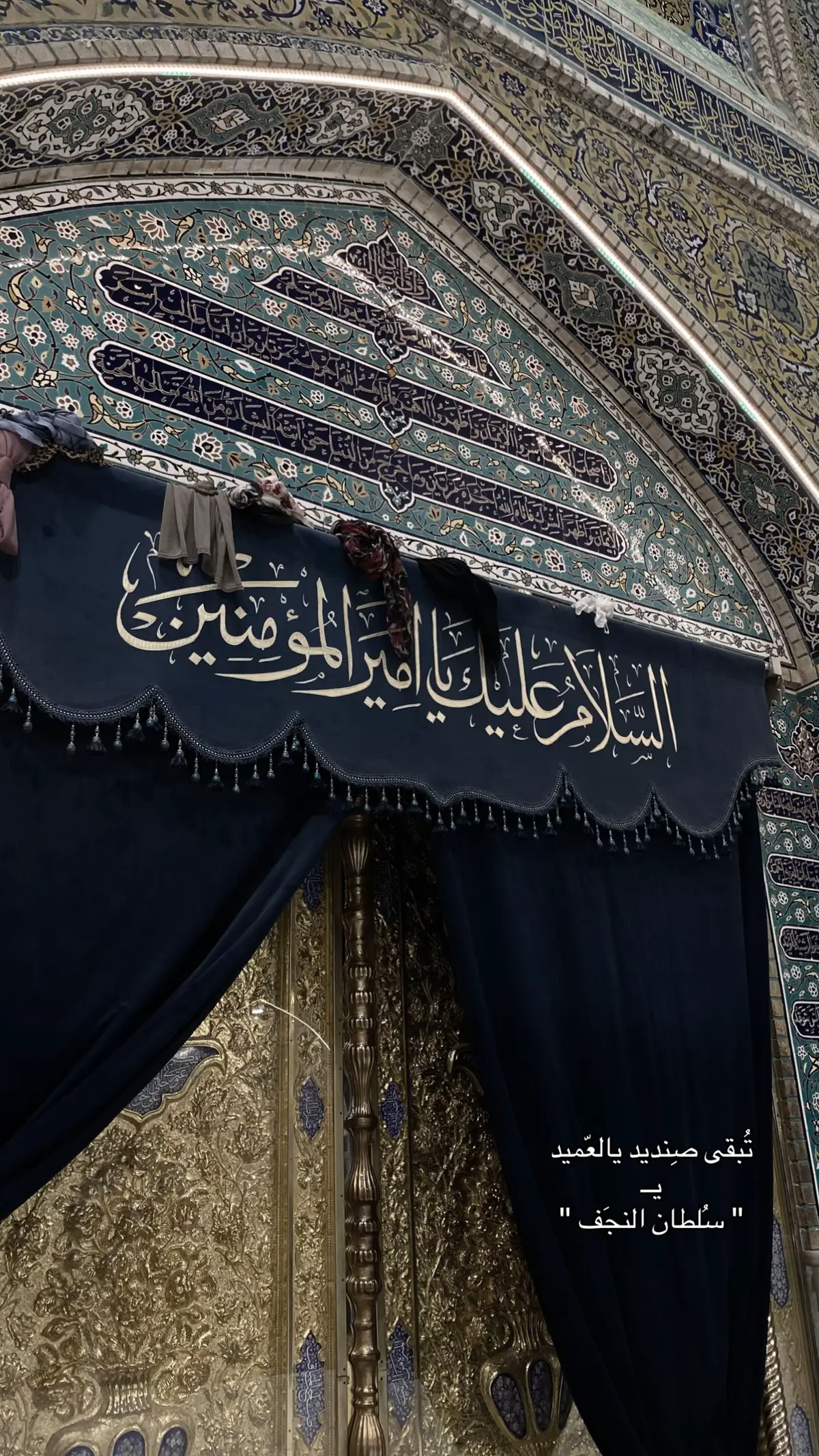سُلطان النجَف🤍.#fypシ゚ #capcut #الامام_علي_بن_ابي_طالب 
