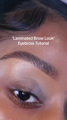 Babesssss back with a ‘Laminated Brow Look’ Eyebrow Tutorial! What’s next? Products Used: @Morphe Cosmetics - Supreme Brow Sculpting and Shaping Wax (color - Chocolate Mousse) and angled brush  @L.A. Girl Cosmetics - pro concealer - (Color - fawn) @NYX Professional Makeup - the brow glue (clear) @realtechniques - blending brush  @Anastasia Beverly Hills - angled brush  #makeup #eyebrowtutorial #eyebrows #makeuptutorial 