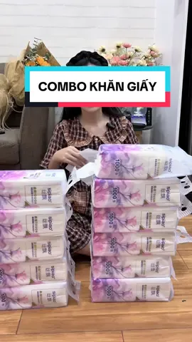 Trả lời @Thương Tiny Combo 10 bịch khăn giấy #khangiayrut 