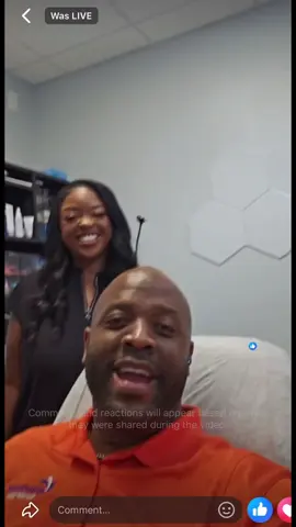 When your client goes live after his facial! lol! Shoutout to my client Mr. Whitlock who had his first facial compliments of his lovely wife! It’s safe to say, he enjoyed it! Look at that glow! ✨ If you are ever in need of insurance, make sure you contact him! IG: @agentwhitlock