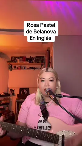 Rosa Pastel de Belanova en Inglés is OUT NOW! Hope you like it!!!! #rosapastel #rosapastelbelanova #coversong #sisster 