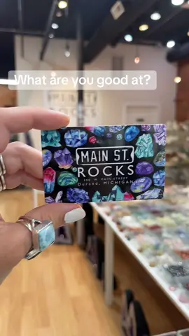 Buying crystals is just made so easy at MSR 😌 #mainstreetrocksdurand #mainstreetrocks #crystals #rockhound #rocks #goodat 