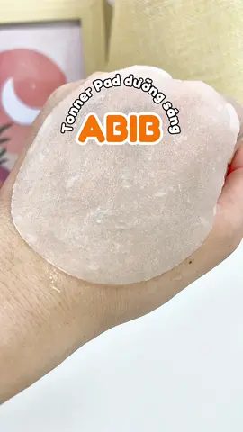 Toner pad Abib dưỡng sáng #toner #tonerpad #duongsangda #skincare 