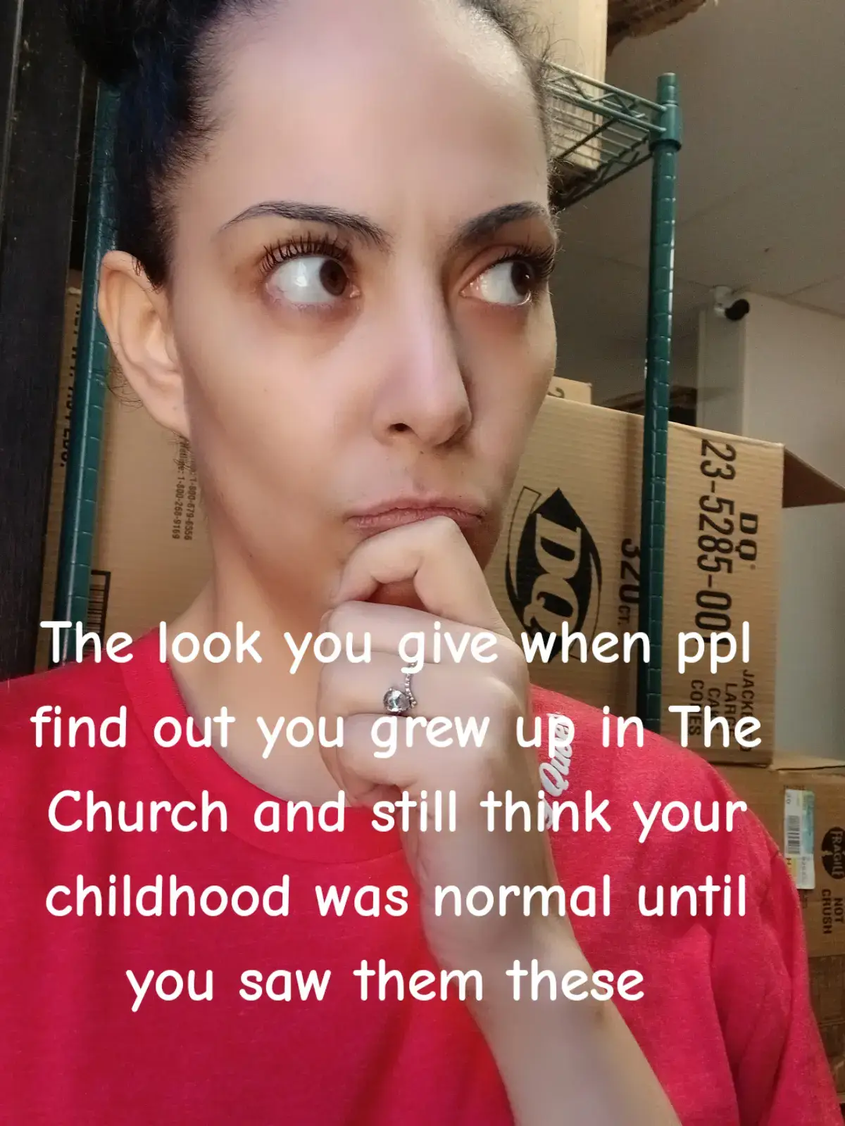 I may be alone in my story and experiences of growing up in a Strict Religious Sect. One the outside world wasn't allowed into but it's made me into the strong and tough woman I am today. I may have been sheltered most my life yes but it's okay because I'm Me!  #childhood #secrets #religion #dontspeak #fyp #ihaveastory #shhhh #church #preachersdaughter 