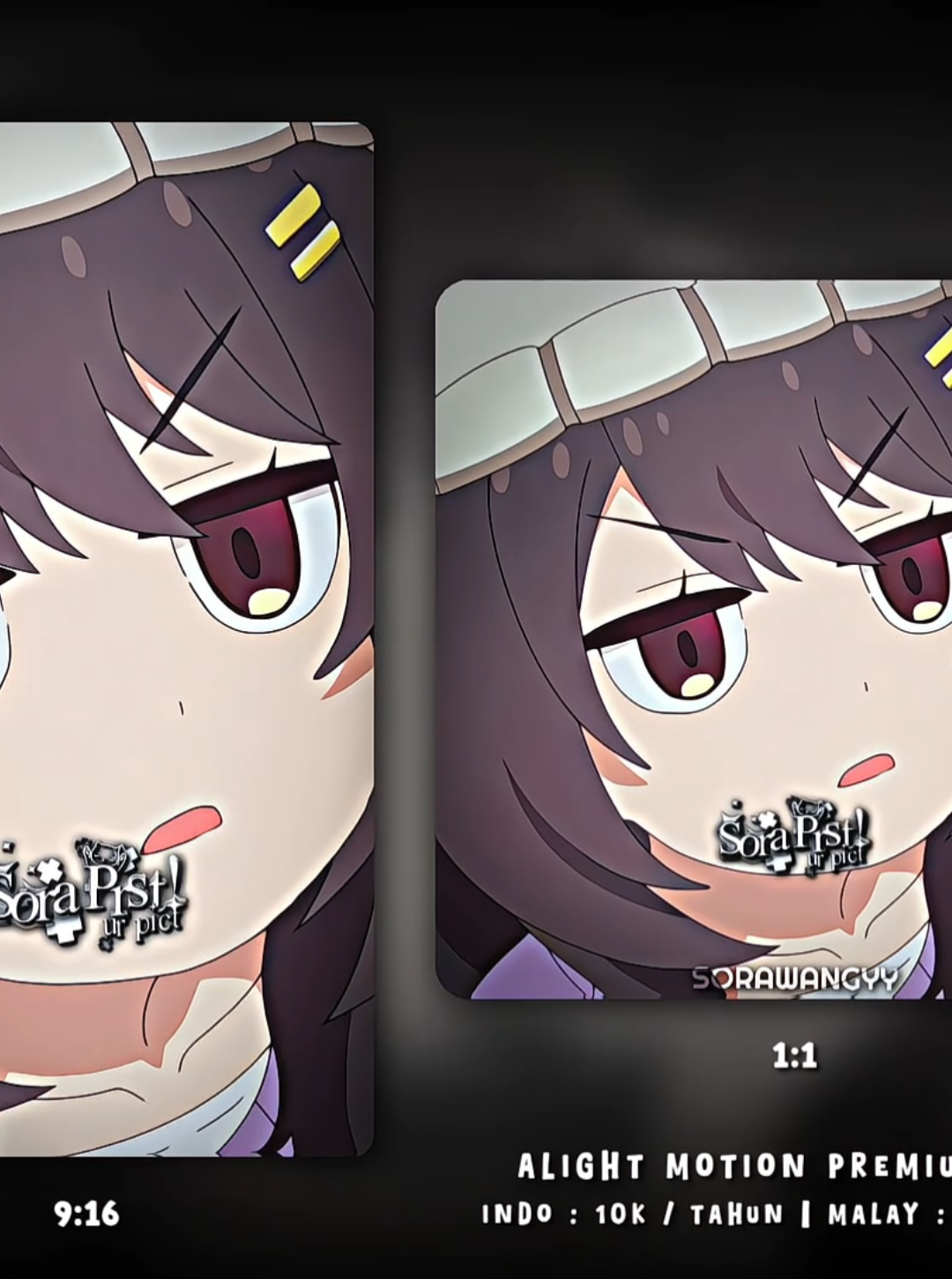 #prstsora🎟️ : jangan sentuh aku 🗿🤟🏻 #sirkelapc #presetalightmotion #preset5mb #presetxml #fyp 